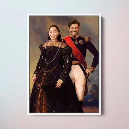 The Prince II & The Countess - Custom Couple Portraits