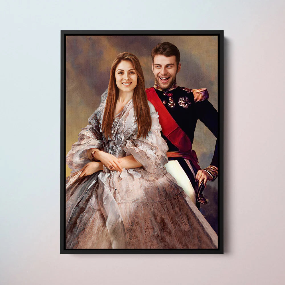 The Prince II & The Empress - Custom Couple Portraits